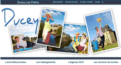 Desktop Screenshot of ducey-tourisme.com